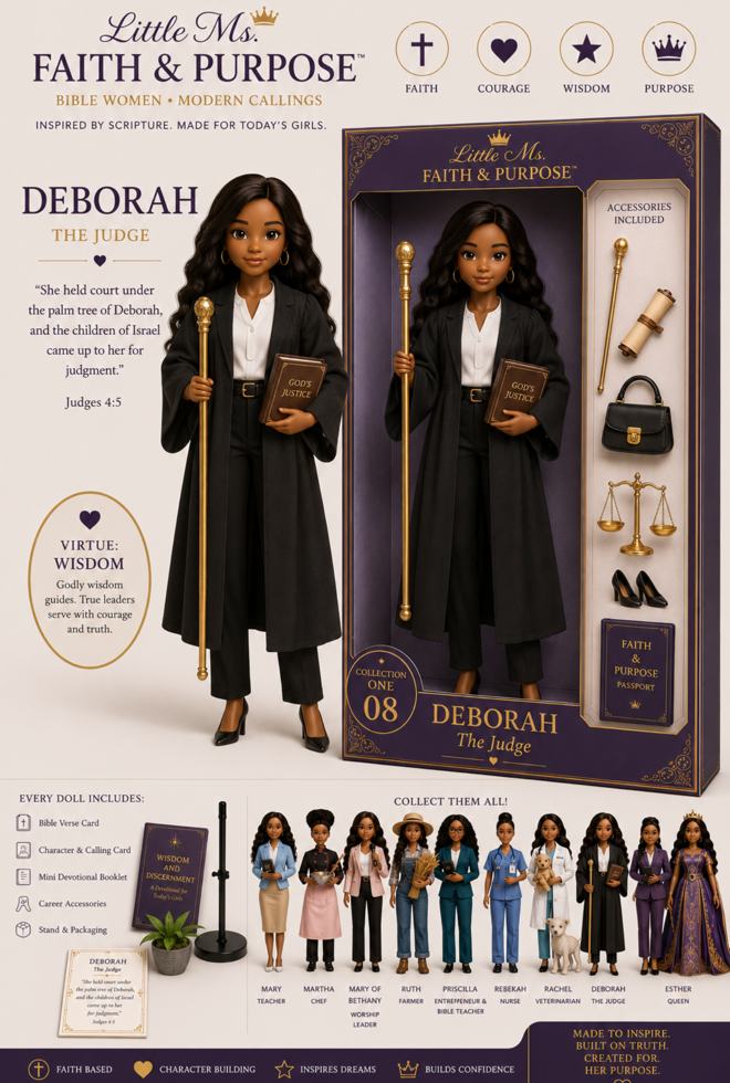 Little Ms. Faith & Purpose™ – Deborah