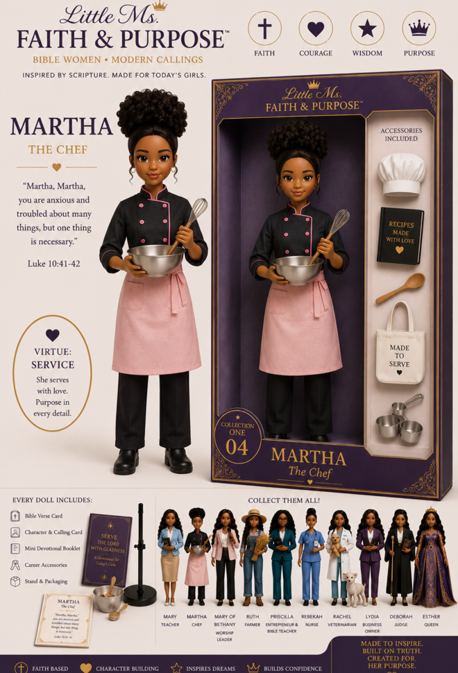 Little Ms. Faith & Purpose™ – Martha